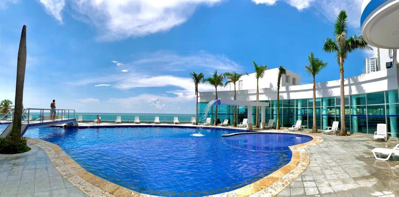 CartagenaPalmetto Bocagrande Oceanfrontアパートメント エクステリア 写真