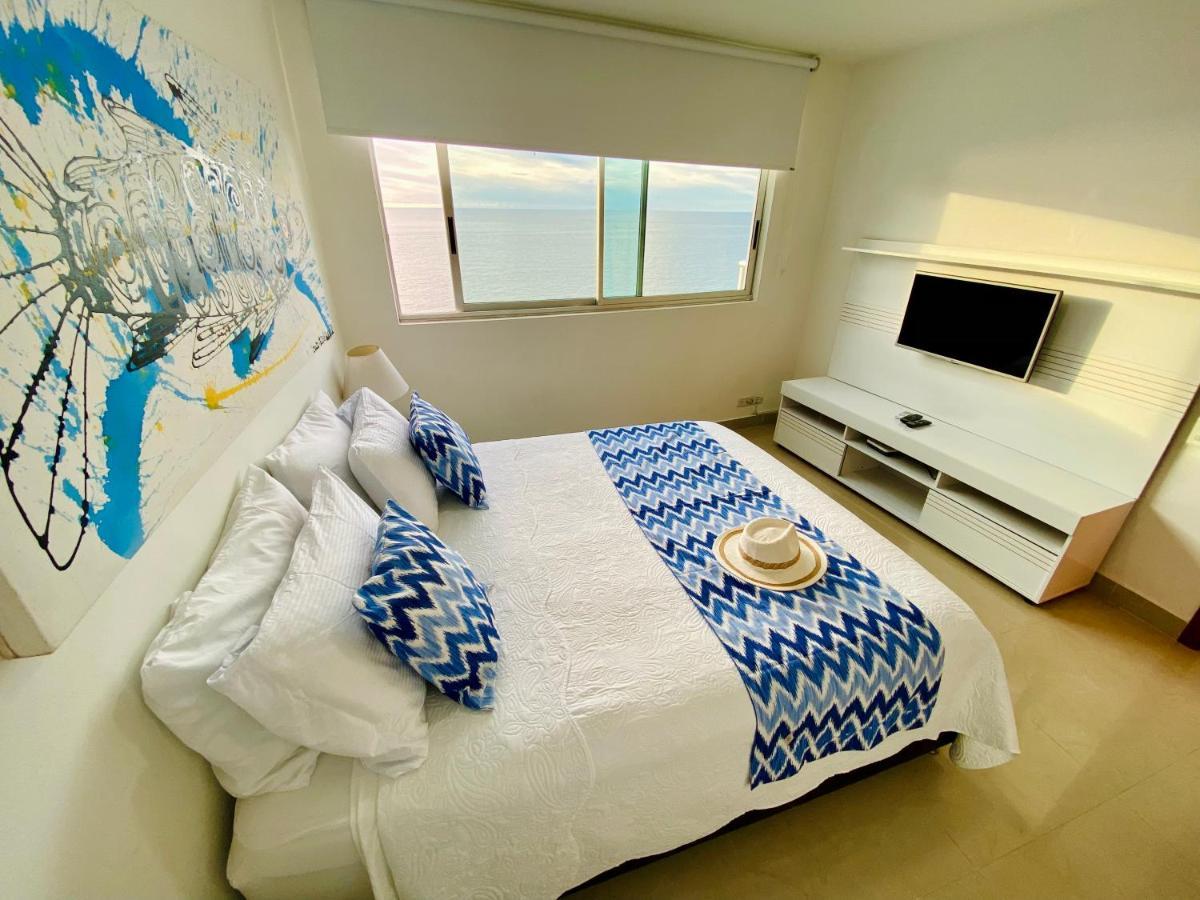 CartagenaPalmetto Bocagrande Oceanfrontアパートメント エクステリア 写真